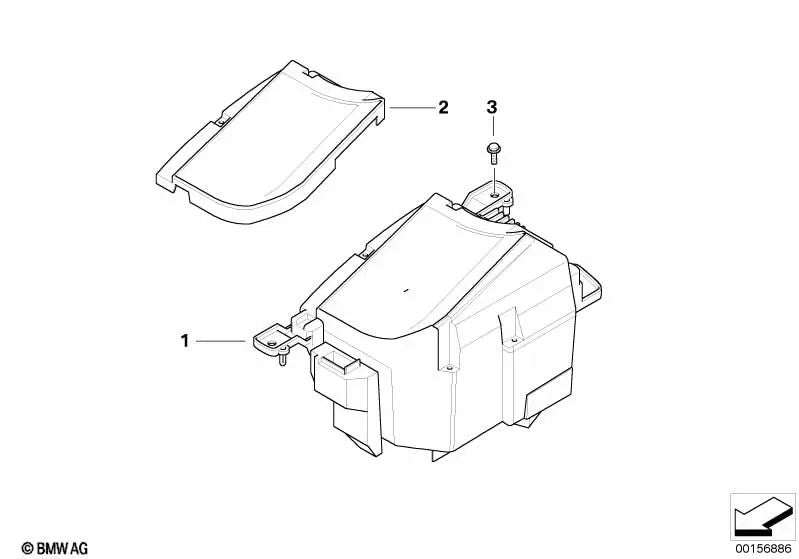 Head-Up Display for BMW X6 E71, E72 (OEM 62309262185). Genuine BMW