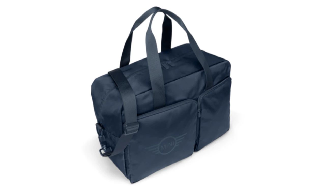 Bolsa de viaje Soft Wing Logo índigo 27 L OEM 80225B320D8 válido para MINI. Original MINI.