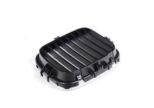 Rejilla decorativa derecha OEM 51138124272 para BMW E31 840Ci, 840i y 850CSi. Original BMW.