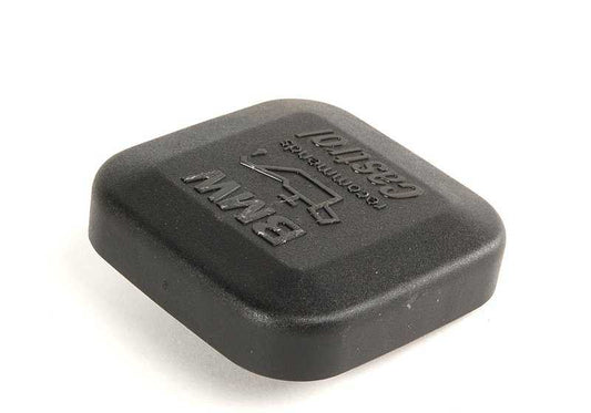 Tapa tapón aceite motor OEM 11127509328 para BMW E87, E30, E36, E46, E90, E91, E92, E93, E34, E39, E60, E61, E63, E64, E32, E38, E65, E66, E31, E83, E53, E70, E71, Z3, E85, E52. Original BMW.
