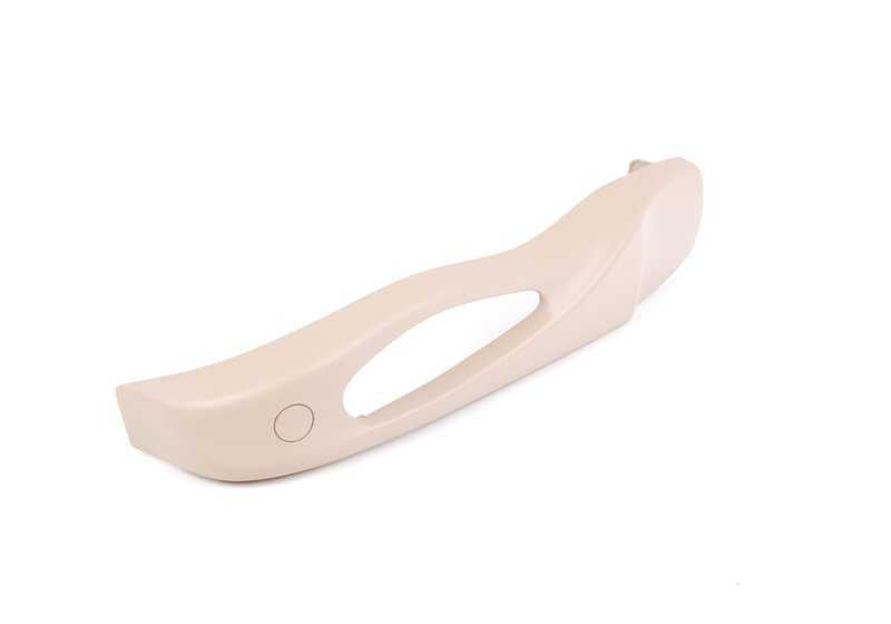 Paramento exterior izquierdo color Hellbeige OEM 52108260857 para BMW Serie 3 E46 (316i, 318i, 320i, 330i…) de 1998 a 2006. Original BMW.