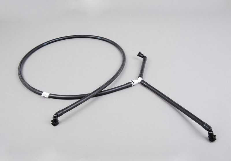 Conducto de tubo flex para equipo limpiafaros OEM 61677157126 para MINI R56, R56 LCI, Clubman R55, Clubman R55 LCI, Cabrio R57, Cabrio R57 LCI, Coupé R58, Roadster R59. Original MINI.