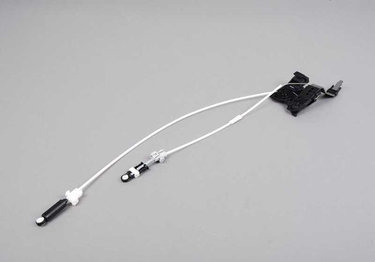 Left unlocking mechanism OEM 52108099137 for BMW E46, E63, E64. Original BMW.