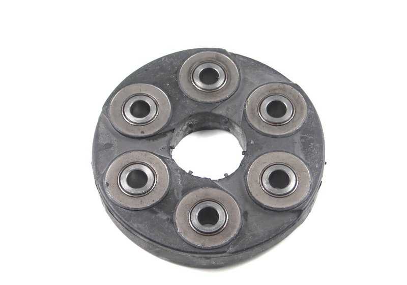 Disco de acoplamiento eje cardán OEM 26201701094 para BMW E30 325i xDrive (modelos con tracción total y motor M20). Original BMW.