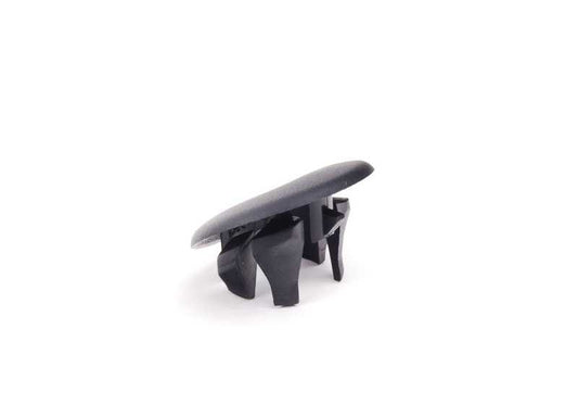 Embellecedor reposacabezas OEM 51468196403 para BMW E46. Pieza original BMW. Color negro.