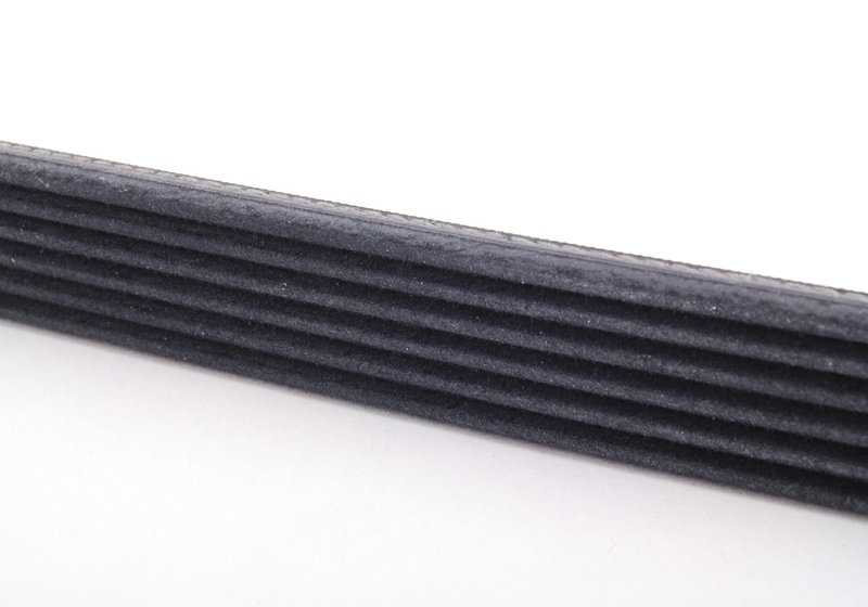 Correa acanalada (poly V) OEM 11287520072 para BMW E36, E34, E60, E61, E65, E66. Original BMW.