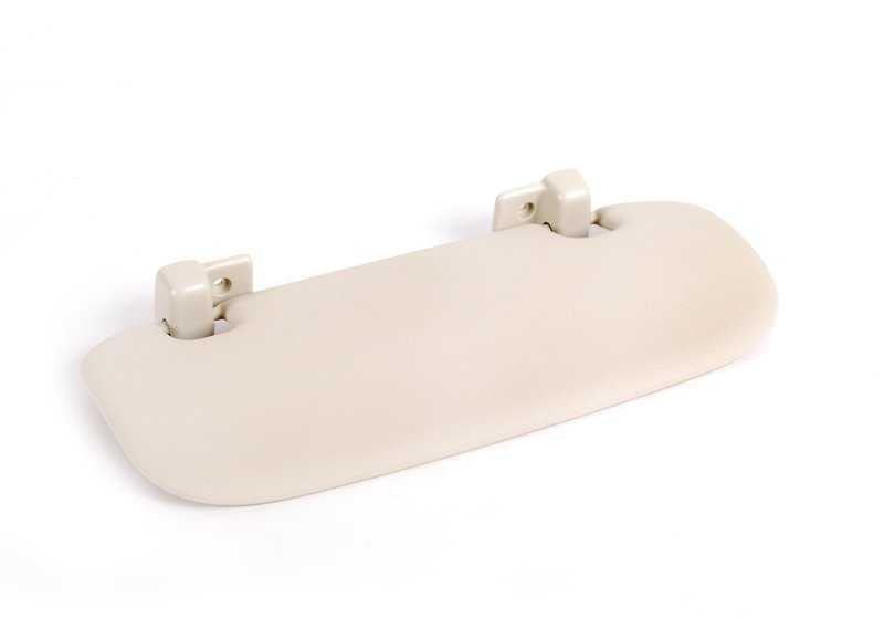 Parasol lateral derecho color beige claro OEM 51167266606 para MINI R56 LCI, Clubman R55 LCI. Original MINI.