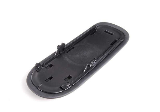 Apoyabrazos consola central cuero Panther Black OEM 51166954289 para MINI R50, R53, Cabrio R52. Original MINI.