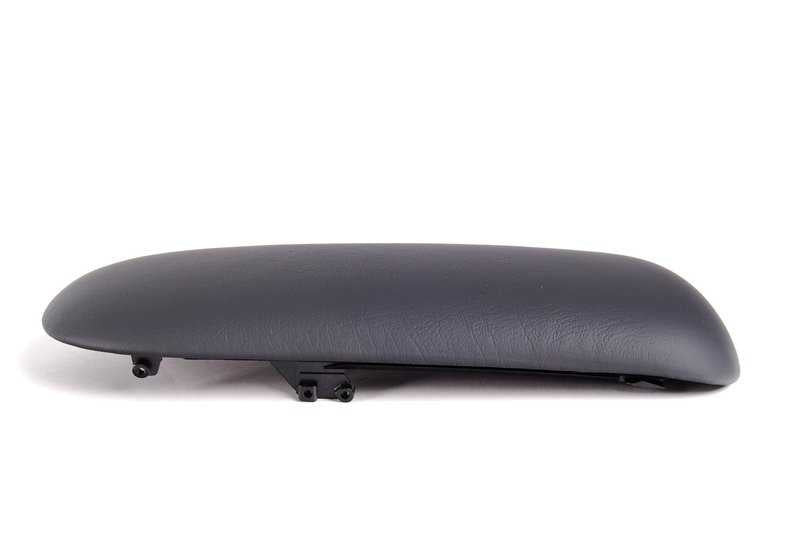 Apoyabrazos consola central cuero Panther Black OEM 51166954289 para MINI R50, R53, Cabrio R52. Original MINI.