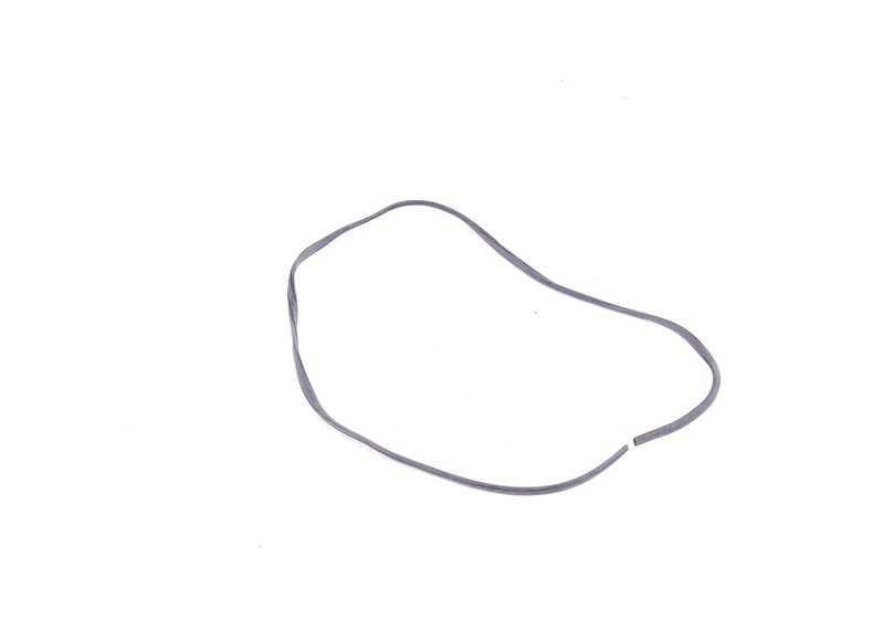 Junta embellecedora OEM 51361904919 para BMW E30 {316i, 318i} (modelos con motor M10, cambio manual y automático). Original BMW.