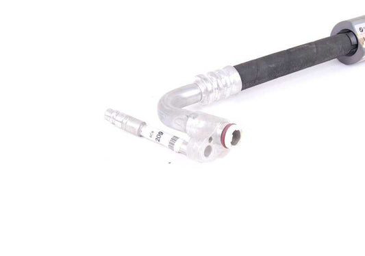 Tubo de succión vaporizador a compresor OEM 64509209717 para BMW E82, E88, E90, E91, E92, E93, E84. Original BMW