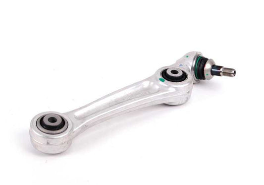 Brazo de suspensión delantero izquierdo con silentblock OEM 31122284977 para BMW F10, F06, F12, F13 (versiones M5 y M6). Original BMW.