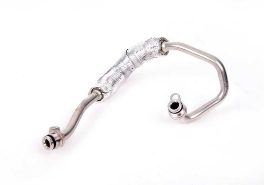 Tubería retorno refrigeración turbo OEM 11537558902 para BMW E90, E90N, E91, E91N, E92, E92N, E93, E93N cilindros 4-6. Original BMW.