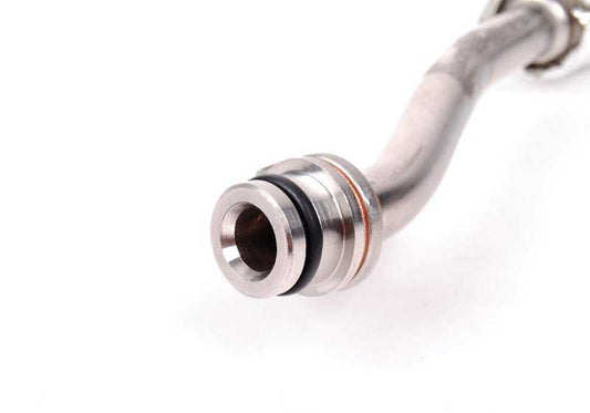 Tubería retorno refrigeración turbo OEM 11537558902 para BMW E90, E90N, E91, E91N, E92, E92N, E93, E93N cilindros 4-6. Original BMW.