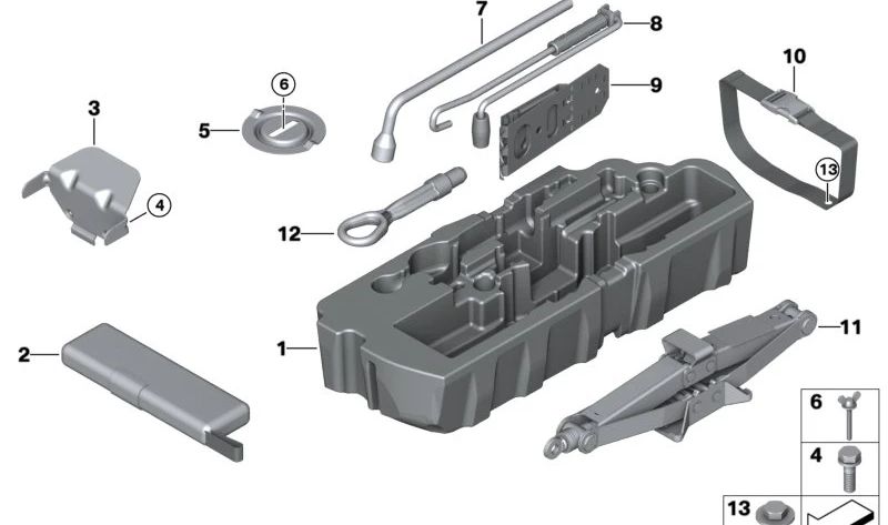 OEM 7110686417 hydraulic cat support for BMW F40, F44, F45, F45N, F46, F46N, F48, F48N, F39, U06, U10, U11 and for Mini F54, F54N, F60, F60N, U25. Original BMW and Mini.