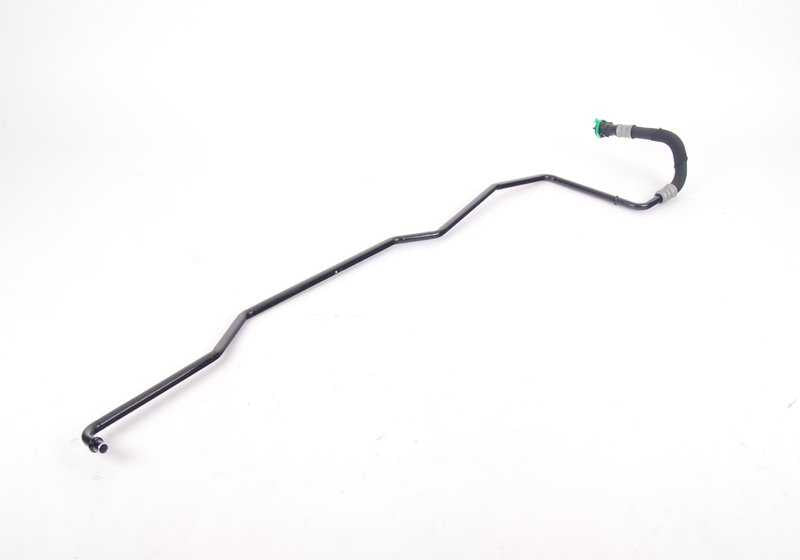 Tubería de aceite para radiador OEM 17227585925 para BMW Z4 E89. Conducción del aceite desde el motor al radiador. Original BMW.