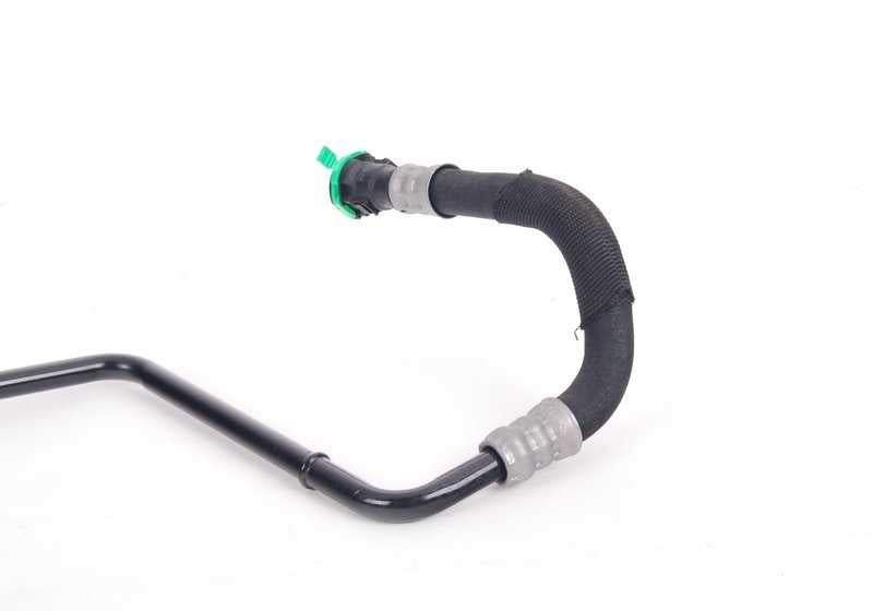 Tubería de aceite para radiador OEM 17227585925 para BMW Z4 E89. Conducción del aceite desde el motor al radiador. Original BMW.