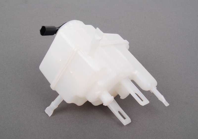 Serbatoio di espansione con interruttore di avvertimento per BMW 5 E39 Series, 7 E38, E65, E66, Z8 E52 (OEM 34326758848). BMW originale.