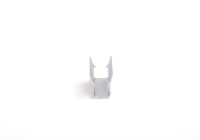 Clip de sujeción OEM 51451857745 para BMW E30, E46, F34, F07, G32, F48, F15, F85, F16, F86 y MINI R50, R53. Original BMW y MINI. Ideal para fijar molduras interiores y otras piezas plásticas del vehículo.