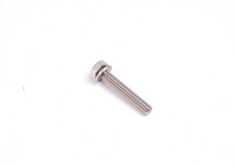 Tornillo hexagonal M6X35 OEM 11121731208 para BMW E39, E32, E38, E31, E53. Pieza original BMW.