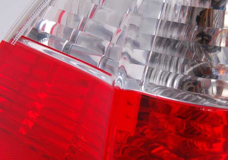 White left taillight OEM 63217165827 for BMW E61 (2004-2010). Original BMW.