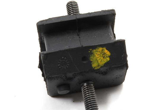 Soporte de goma derecho OEM 24701138428 para BMW Serie 3 E36 (320i, 325i), Serie 5 E34 (520i). Original BMW.