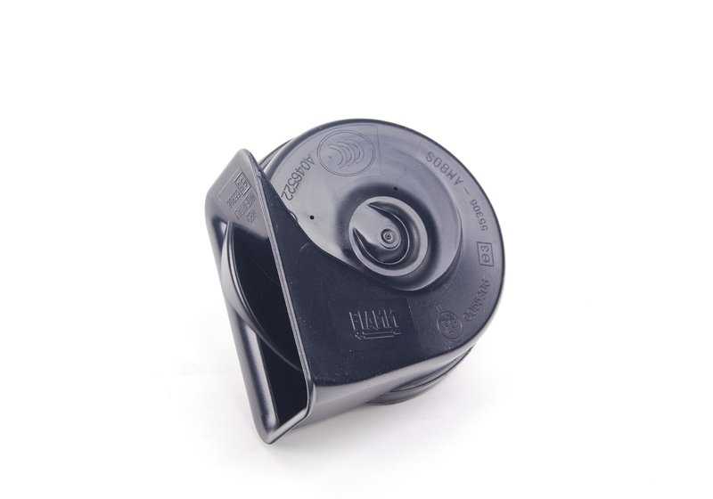 Claxon grave OEM 61337159421 para BMW E90, E91, E92, E93, E84, E53. Repuesto original BMW.