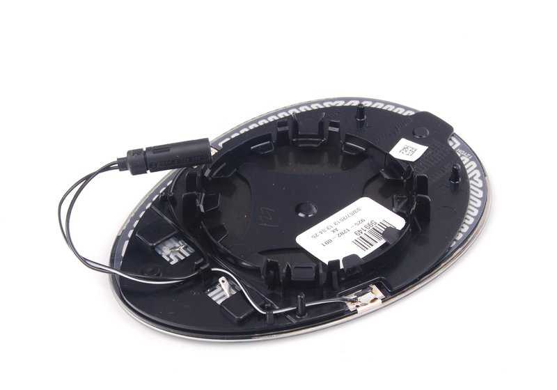 Cristal espejo gran angular izquierdo OEM 51169803799 para MINI R55, R56, R57, R58, R59, R60, R61. Original MINI.