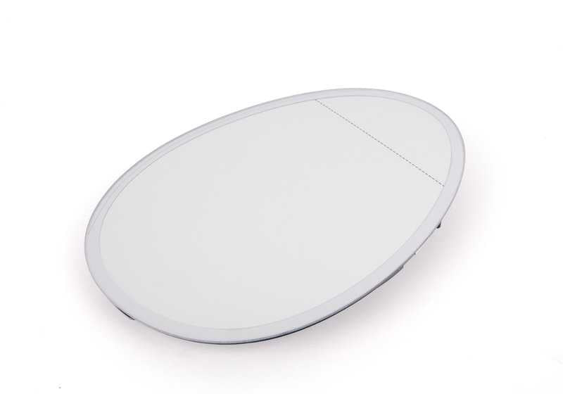 Cristal espejo gran angular izquierdo OEM 51169803799 para MINI R55, R56, R57, R58, R59, R60, R61. Original MINI.