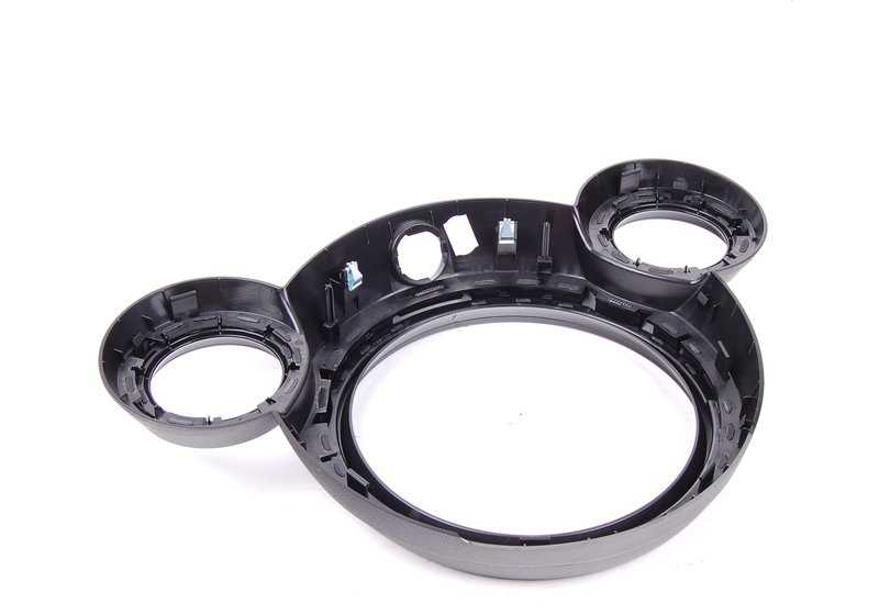 Anillo de adorno Piano Black OEM 51459810000 para MINI Countryman R60, Paceman R61. Original MINI.