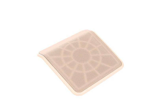 Grille de haut-parleur droite 51468174982 pour BMW E36. Beige. Pièce BMW originale.
