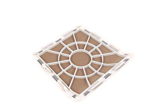 Grille de haut-parleur droite 51468174982 pour BMW E36. Beige. Pièce BMW originale.