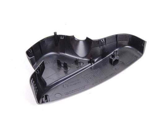 Schwarze Spiegelsockelabdeckungen OEM 51169219140 für BMW E81, E87, E88, E90, E91, E92, E93, X1 E84, Z4 E89... und mehr. Original BMW.