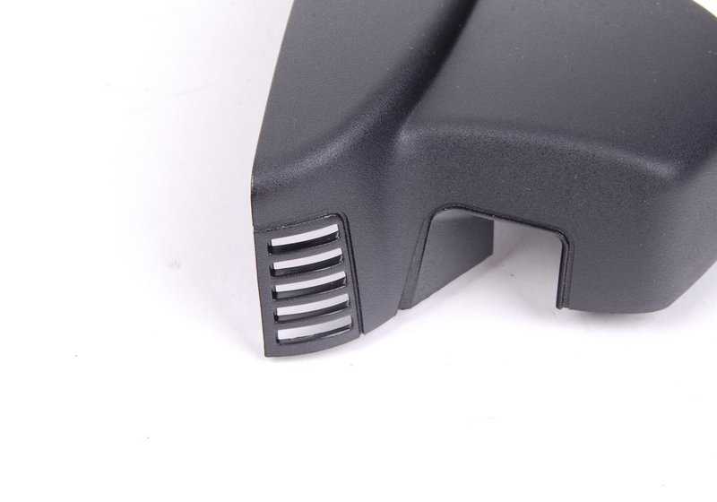 Recubrimientos para base de retrovisor negro OEM 51169219140 para BMW E81, E87, E88, E90, E91, E92, E93, X1 E84, Z4 E89... y más. Original BMW.