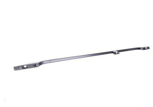 Roof sinistro Baca OEM 51137158529 per BMW X5 {E70, E70N}. Ideale per la sostituzione o l'installazione. BMW originale di colore nero.