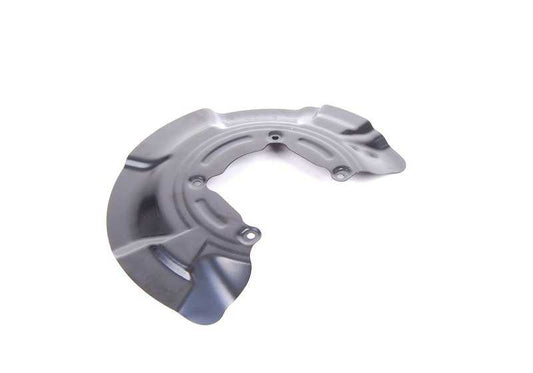 Chapa protectora freno delantero derecho OEM 34116858074 para MINI R56 LCI, Cooper S JCW (SU91, SU92) con motor N18. Original MINI.