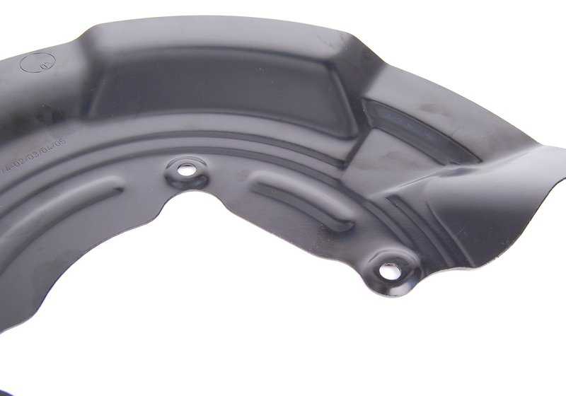 Chapa protectora freno delantero derecho OEM 34116858074 para MINI R56 LCI, Cooper S JCW (SU91, SU92) con motor N18. Original MINI.