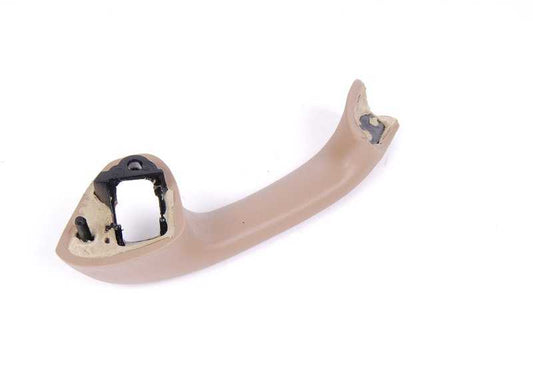 Maneta interior puerta izquierda OEM 51418398735 color beige para BMW E36 y Z3. Recambio original BMW.