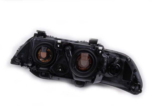 Faro delantero derecho con intermitente blanco OEM 63126902518 para BMW E39. Original BMW.