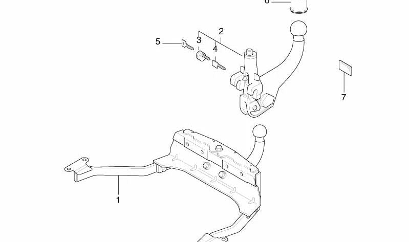 Étiquette OEM 71601094572 Load Load Load pour BMW E39, E60, E61, E38. BMW d'origine.
