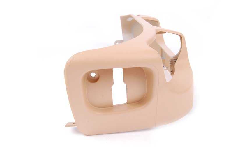 Cubierta exterior color beige OEM 52107057991 para BMW E39 y E38. Pieza original BMW. Ideal para renovar o reemplazar la tapa lateral del asiento delantero.