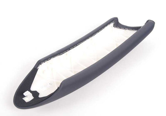 Apoyabrazos izquierdo cuero artificial Panther Black OEM 51417133515 para MINI R50, R52, R53. Original MINI.