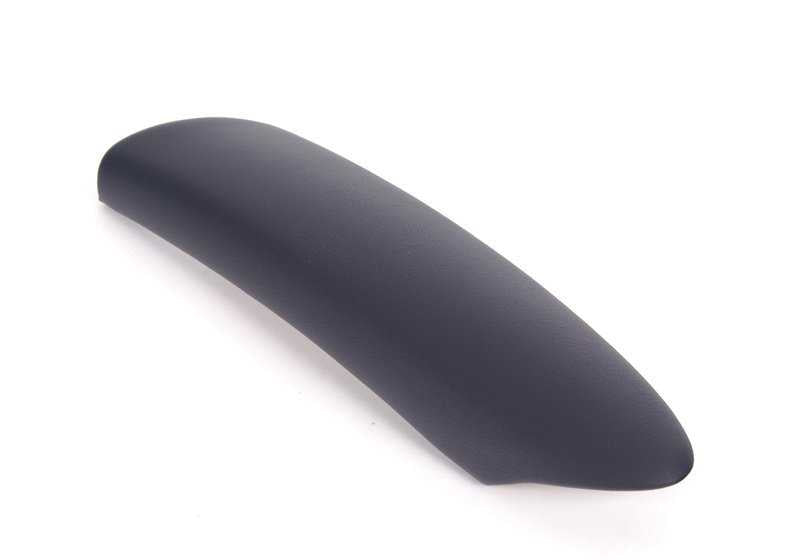 Apoyabrazos izquierdo cuero artificial Panther Black OEM 51417133515 para MINI R50, R52, R53. Original MINI.
