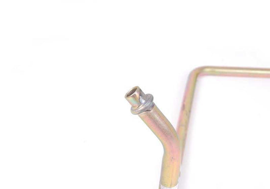 Double high pressure tube A/C OEM 64538391040 for BMW E30 316i and 318i. Connect the air conditioning dryer. Original BMW.