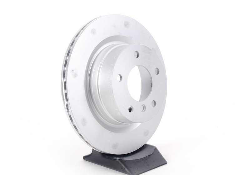 Disco de freno ventilado OEM 34216855005 para BMW E82, E88. Repuesto original BMW. Ideal para mantener el rendimiento de frenado en óptimas condiciones.