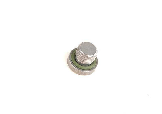 Ölablassschraube mit Unterlegscheibe OEM 24117552351 für BMW {E81, E82, E87, E88, E36, E46, E90, E91, E92, E93, G22, G23, G26, E34, E39, E60, E61, E63, E64, E32, E38, E65, E66, F01, F02, E31, E84, E83, E53, E70, G18, E71, G06, E85, E86, E89, E