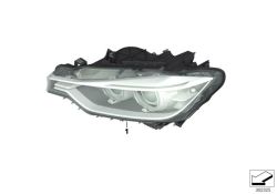 Faros bi-xenón derecho OEM 63117338702 para BMW Serie 3 F30, F31 (2011-2015). Original BMW.