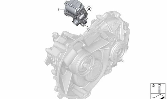 ** Atuador de transmissão OEM 27219846559 para BMW i3 I01, Mini F56, F57. BMW original.