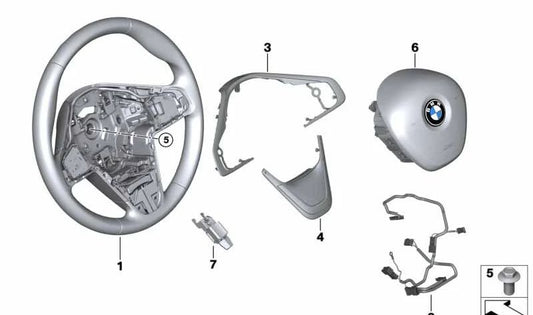 Generador de vibraciones OEM 32306868933 para BMW F20, F21, F22, F23, F45, F46, F48, F39. Original BMW.