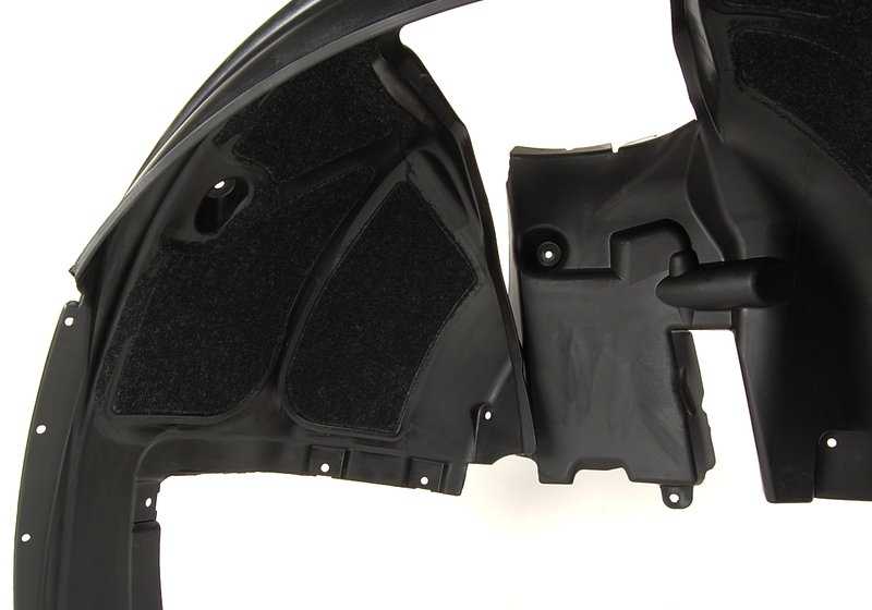 Cubierta del paso de rueda delantero derecho OEM 51717033750 para BMW E60, E61. Original BMW.